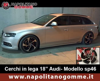 cerchi in lega 18 pollici audi a4 b9 sp46