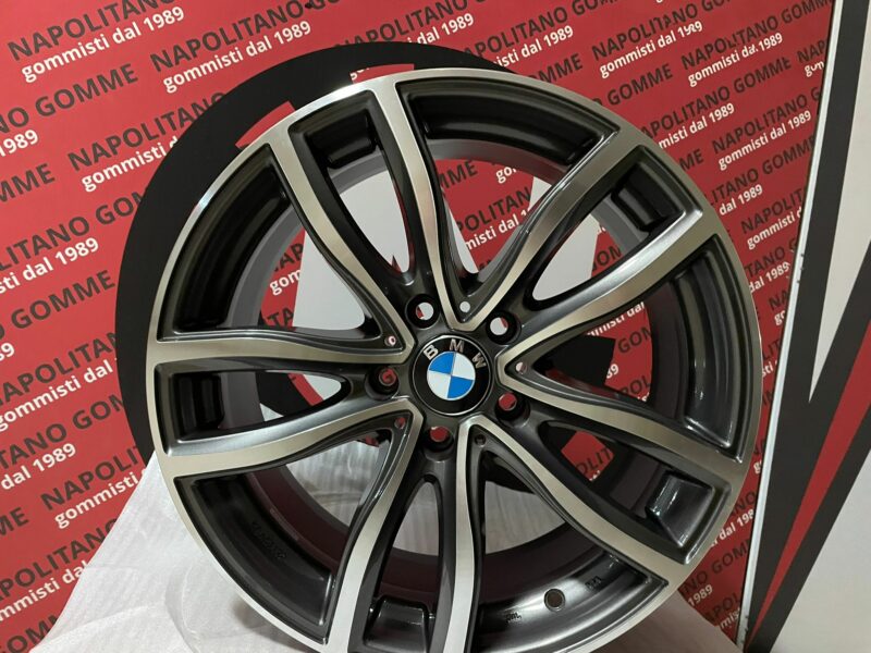 Cerchi Bmw serie 3 4 5 6 7 M3 x1 Z4 b7 18 pollici mak fahr (1)