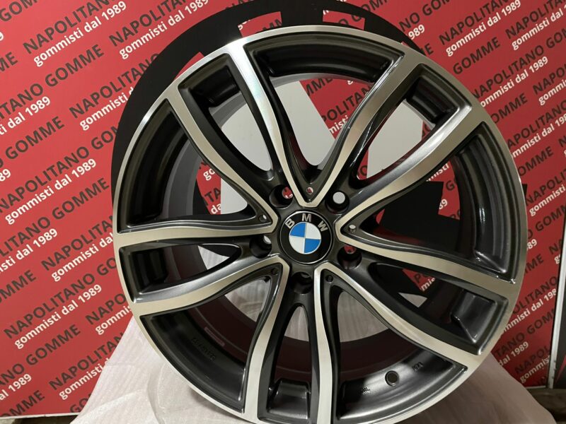 Cerchi Bmw serie 3 4 5 6 7 M3 x1 Z4 b7 18 pollici mak fahr (2)