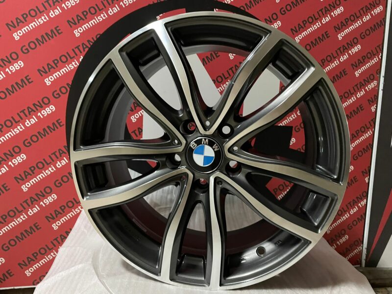 Cerchi Bmw serie 3 4 5 6 7 M3 x1 Z4 b7 18 pollici mak fahr (3)