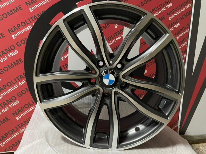 Cerchi Bmw serie 3 4 5 6 7 M3 x1 Z4 b7 18 pollici mak fahr (4)