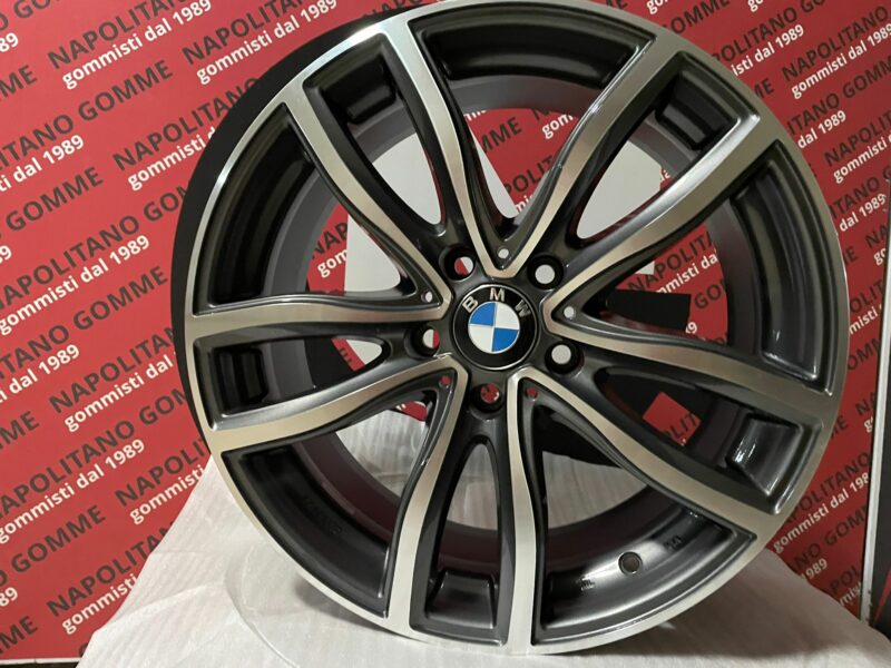 Cerchi Bmw serie 3 4 5 6 7 M3 x1 Z4 b7 18 pollici mak fahr (5)