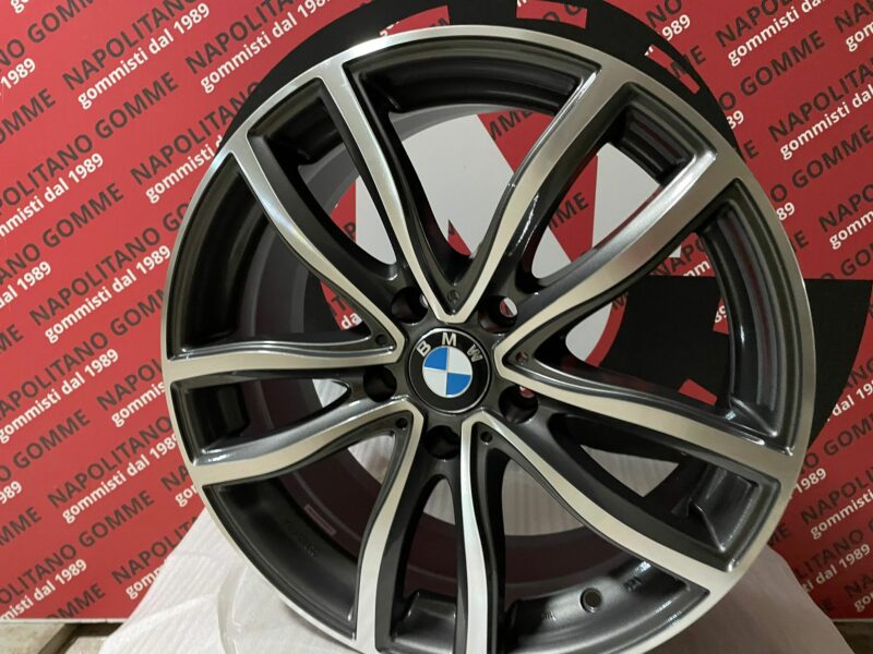 Cerchi Bmw serie 3 4 5 6 7 M3 x1 Z4 b7 18 pollici mak fahr (6)