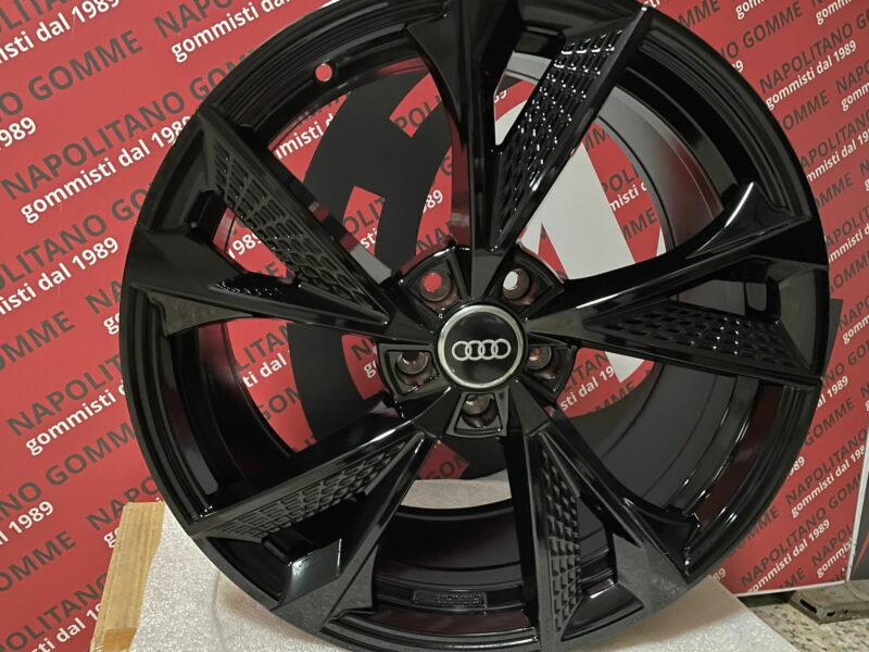 Cerchi Audi A3 A4 A6 Q2 Q3 Q5 TT 17 pollici rs7 black (2)